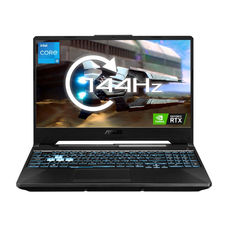 ASUS TUF Gaming F15 15.6 " Windows 11 Home Gaming Laptop with AOC 27G2SAE/BK 27" FHD Gaming Monitor 
