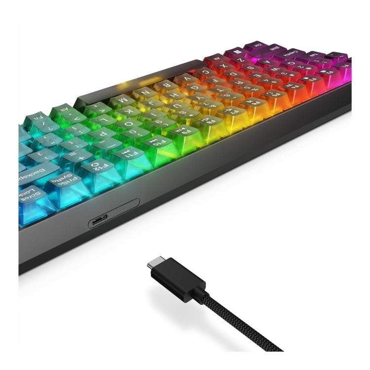 Lenovo Legion K510 Mini Pro Wired RGB Gaming Keyboard Black UK Layout