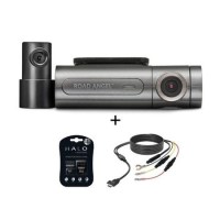 Road Angel Halo Pro 2K Front and 1080p Full HD Rear Dash Cam with 32GB SD Card and HWK