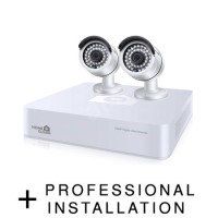 HomeGuard 2 Camera 1080p HD DVR System with 1TB HDD & Professional Installation HomeGuard 2 Camera 1080p HD DVR System with 1TB HDD & Professional Installation
