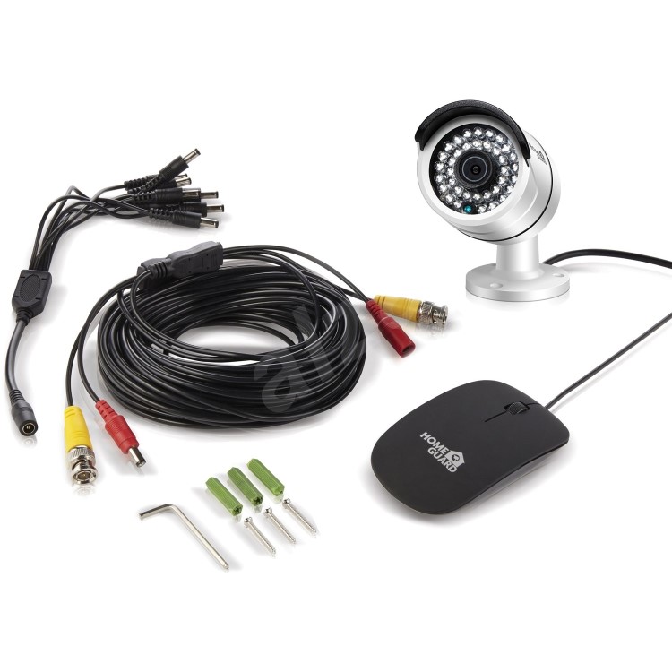 HomeGuard 2 Camera 1080p HD DVR System with 1TB HDD & Professional Installation