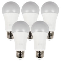 electriQ Smart Lighting Colour Wifi Bulb with E27 screw ending - Alexa & Google Home compatible - 5 Pack electriQ Smart Lighting Colour Wifi Bulb with E27 screw ending - Alexa & Google Home compatible - 5 Pack