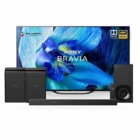 Sony BRAVIA 55" 4K Ultra HD Android Smart OLED TV with Soundbar Wireless Subwoofer & 2 Wireless Speakers