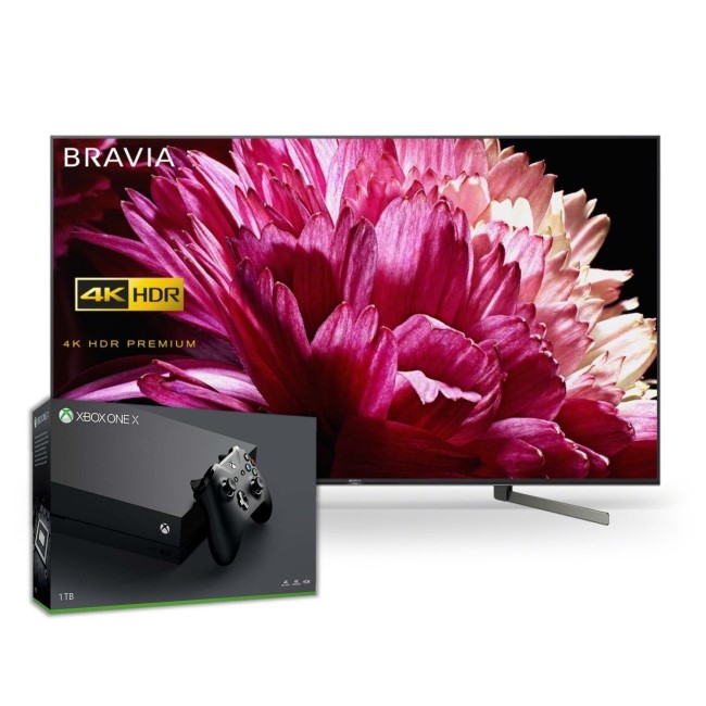 Sony BRAVIA 65" 4K Android Smart LED TV inc. MS Xbox One X 1TB Console