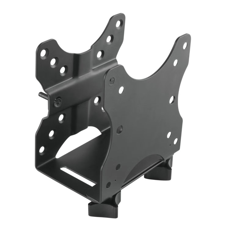 electriQ Dual Monitor Arm + PC Mount