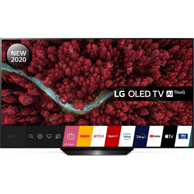 Refurbished LG 55" 4K Ultra HD with HDR OLED Freeview HD Smart TV without Stand