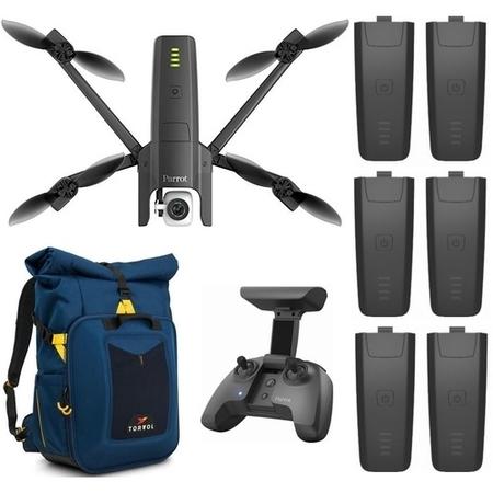 Parrot Anafi 4K HDR Drone Premium Pack - 6x Batteries Controller Adventure Backpack and more