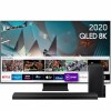 Samsung QE65Q800TATXXU 65&quot; 8K Ultra Sharp HD HDR10+ Smart QLED TV with Soundbar &amp; Subwoofer