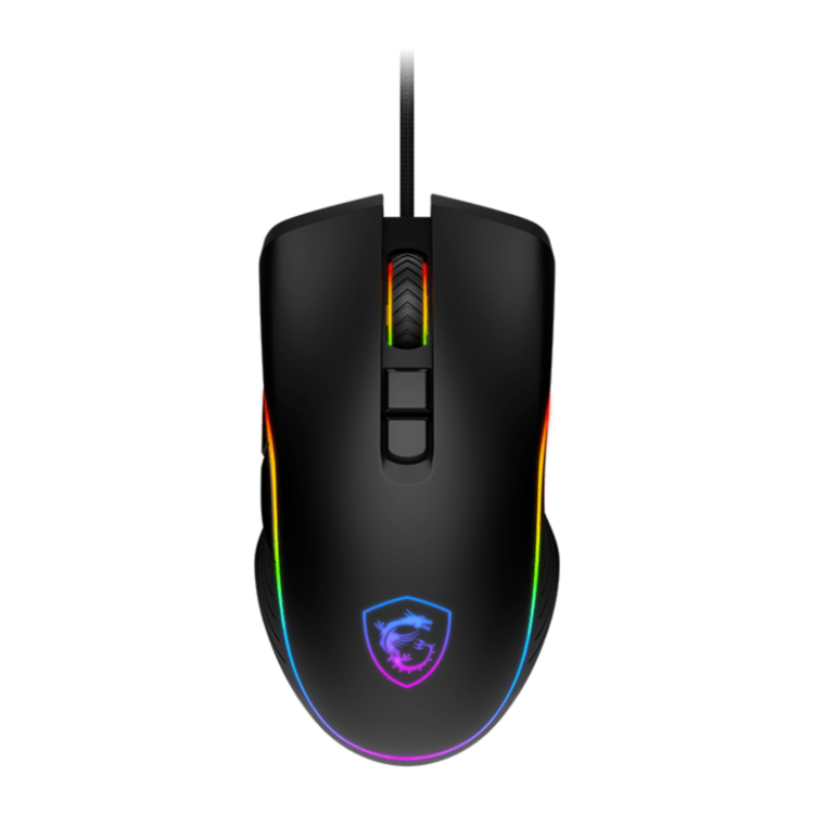 MSI Forge GM300 Wired Gaming Mouse Black