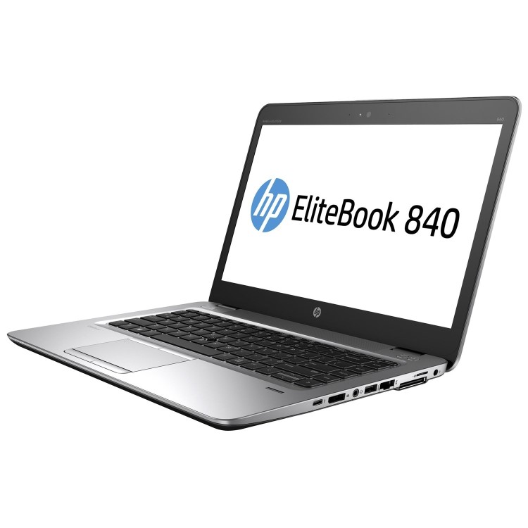 Refurbished HP EliteBook 840 G3 Ultrabook Core i5 6th gen 8GB 256GB 14 Inch Windows 10 Pro Laptop with Laptop Backpack with Genius NX-7000 Wireless Mouse Black