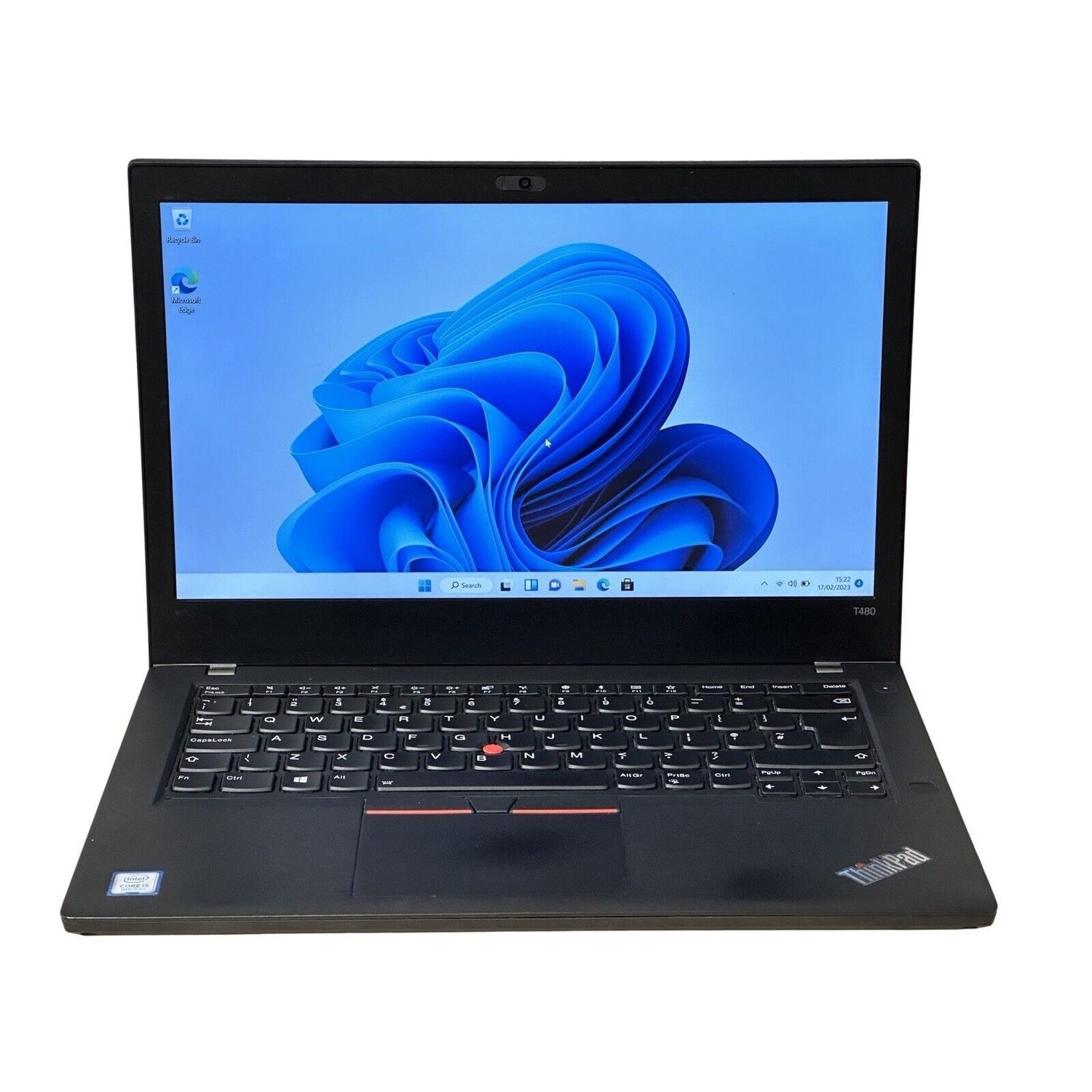 Refurbished ThinkPad T480 Intel Core i5 8th gen RAM 256GB SSD 14 Inch Windows 11 Pro Laptop