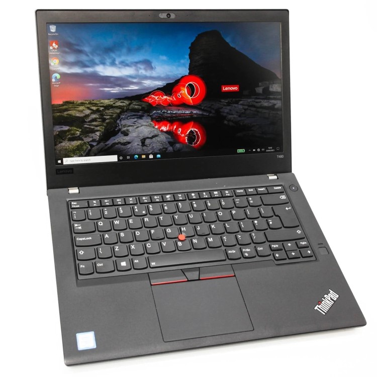 Refurbished Lenovo ThinkPad T480 Intel Core i5 8th gen 16GB RAM 256GB SSD 14 Inch Windows 11 Pro Laptop