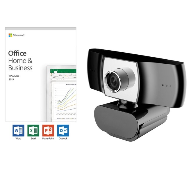 MICROSOFT Office Home and Business 2019 - FREE WEBCAM