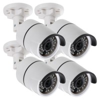 electriQ 1080p HD Additional CCTV Camera - 4 Pack electriQ 1080p HD Additional CCTV Camera - 4 Pack