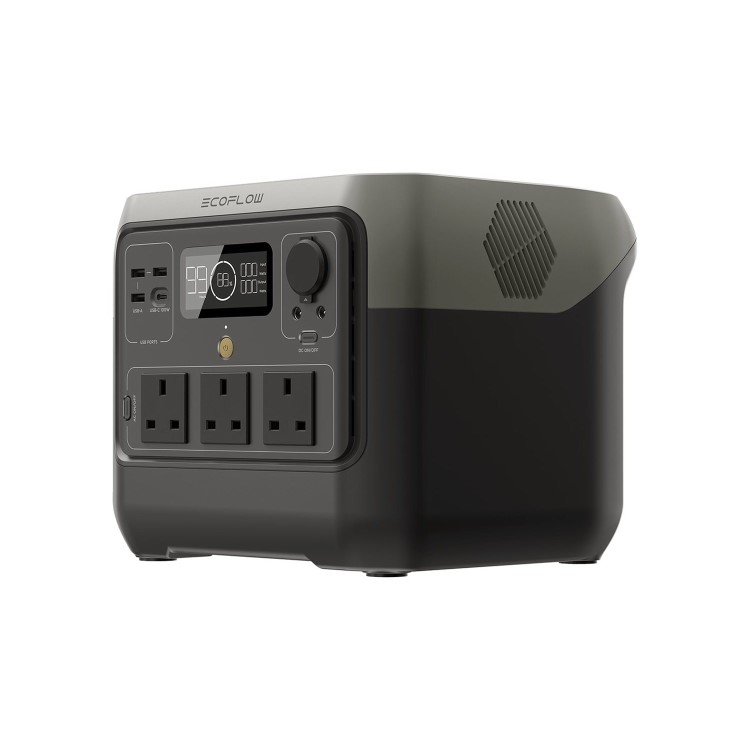 EcoFlow River 2 Pro Power Station 768Wh Portable Power Bank with EcoFlow 160W Portable Solar Panel