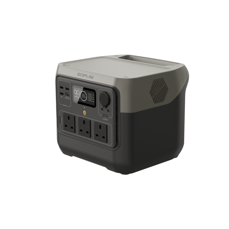 EcoFlow River 2 Pro Power Station 768Wh Portable Power Bank with EcoFlow 160W Portable Solar Panel