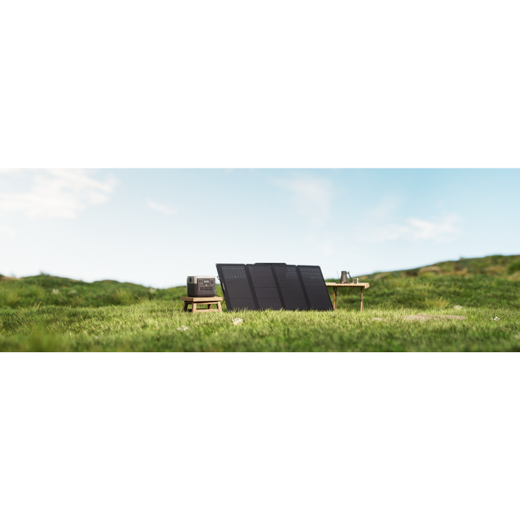 EcoFlow River 2 Pro Power Station 768Wh Portable Power Bank with EcoFlow 160W Portable Solar Panel