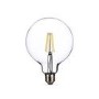 electriQ Smart Filament Bulb Large Round E27 Clear 5w - 5 Pack