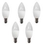 electriQ Smart dimmable colour Wifi Bulb with B15 bayonet ending - Alexa & Google Home compatible - 5 Pack