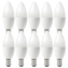 electriQ Smart dimmable colour Wifi Bulb with B15 bayonet ending - Alexa &amp; Google Home compatible - 10 Pack