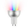 electriQ Smart dimmable colour Wifi Bulb with GU10 short spotlight fitting - 3 Pack