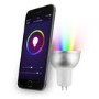electriQ Smart dimmable colour Wifi Bulb with MR16 short spotlight fitting - 5 Pack