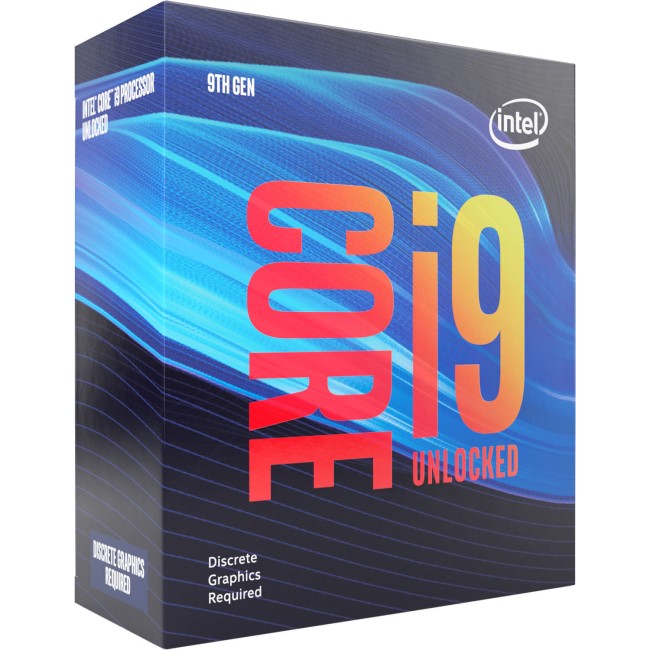 Box Opened Intel Core i9 9900KF Socket 1151 3.6GHz Coffe Lake Processor