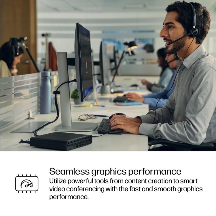 ProDesk 4 Mini G1i Desktop AI PC, Windows 11 Pro, Intel Core™ Ultra 7, 16GB RAM, 512GB SSD