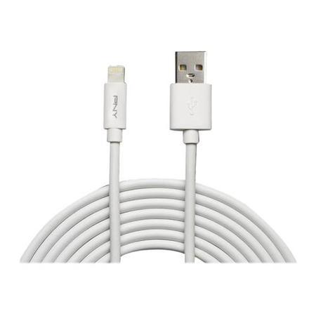 PNY Apple Lightning Charge & Sync - 10ft White