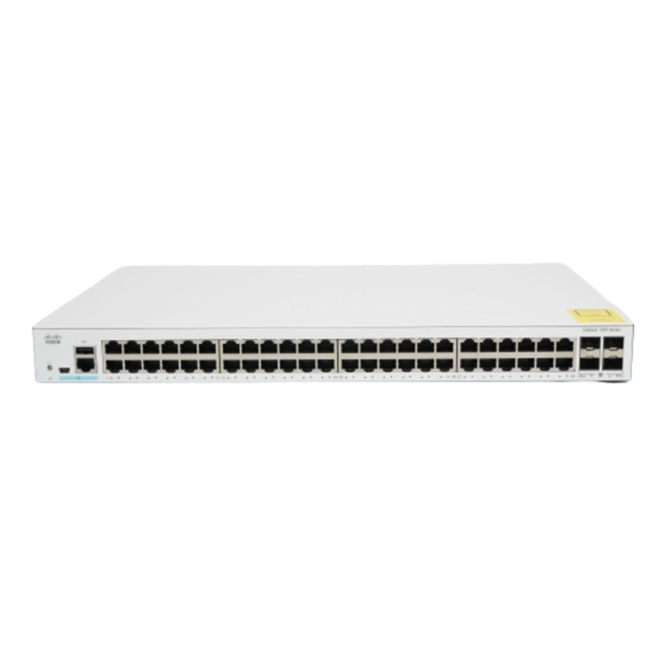 Cisco Catalyst 1000-48T-4G-L - Switch - Managed - 48 x 10/100/1000 + 4 x Gigabit SFP (uplink) - rack-mountable