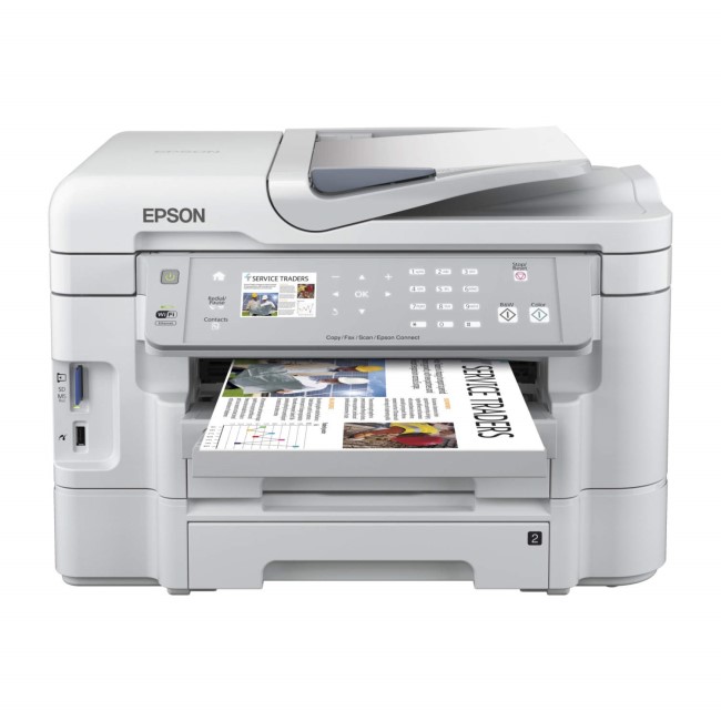 GRADE A1 - As new but box opened - Epson WorkForce WF-3530DTWF Colour Ink-jet - Fax / copier / printer / scanner