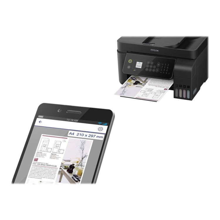 GRADE A1 - Epson EcoTank L5190 A4 Multifunction Colour InkJet Printer