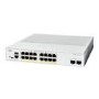 Cisco Catalyst 1200 Series 1200 16-Port Gigabit PoE+ SFP Smart L3 Rack-mountable Switch 120W
