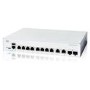 Cisco Catalyst 1200-8T-E-2G 2 x Combo Gigabit SFP/RJ-45 Desktop Rack-Mountable Managed Network Switch