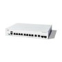 Cisco Catalyst 1200-8T-E-2G 2 x Combo Gigabit SFP/RJ-45 Desktop Rack-Mountable Managed Network Switch