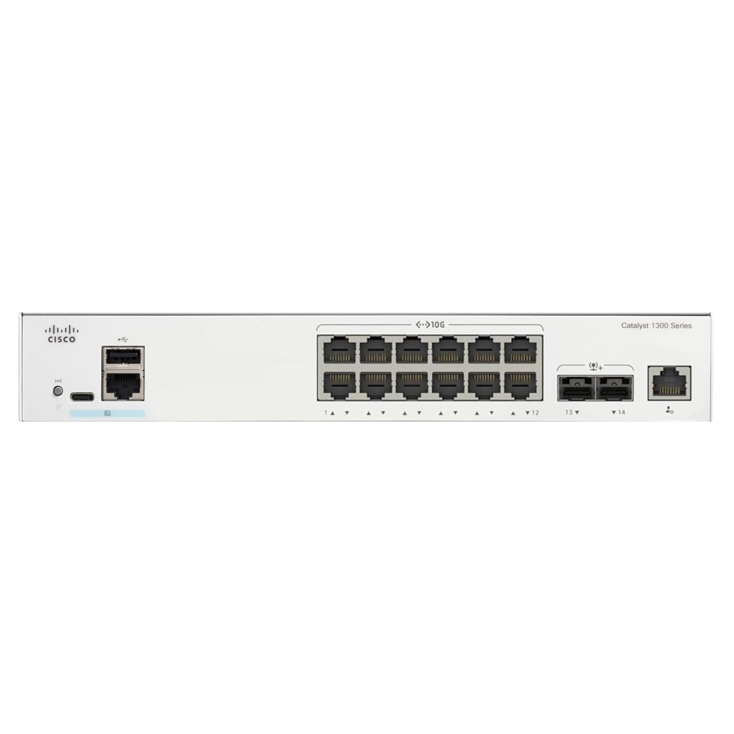 Cisco Catalyst 1300 12-Port Rack-mountable Managed Switch - Laptops Direct