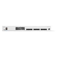Cisco Catalyst 1300 Series 1300 24-Port Gigabit PoE+ SFP+ Smart Managed L3 Rack-mountable Switch 195W