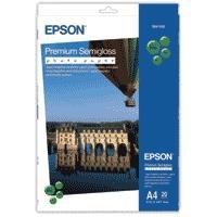 Epson Premium Semigloss Photo Paper - semi-gloss photo paper - 20 sheet(s)
