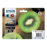 Epson Multipack 202 - 5-pack - black yellow cyan magenta photo black - original - blister - ink cartridge - for Expression Premium XP-6000 XP-6005 Epson Multipack 202 - 5-pack - black yellow cyan magenta photo black - original - blister - ink cartridge - for Expression Premium XP-6000 XP-6005