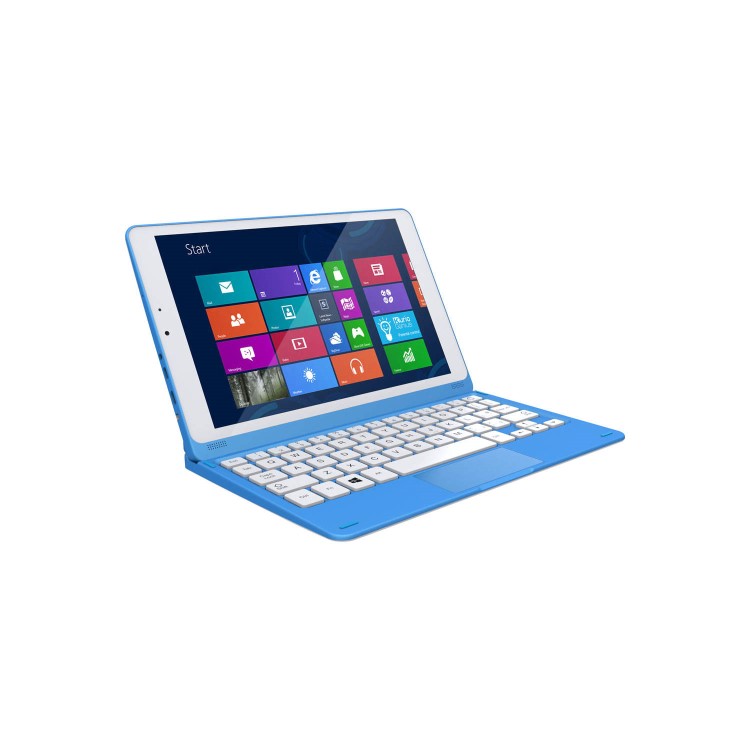 Kurio Smart 32GB 8.9inch Windows 8.1 Tablet + Keyboard Dock Blue and White