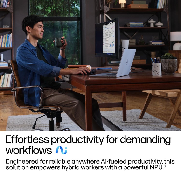 EliteBook 8 G1i 14 inch Notebook Next Gen AI PC Wolf Pro Security Edition, 14", Windows 11 Pro, Intel Core™ Ultra 5, 32GB RAM, 512GB SSD, WUXGA