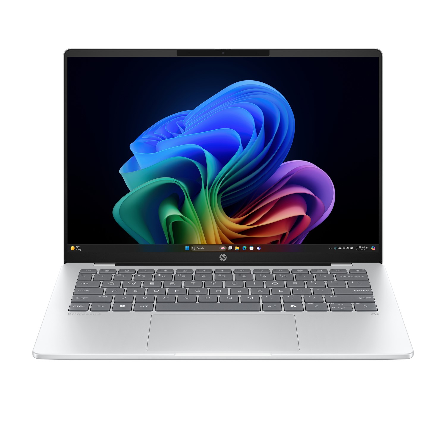 HP OmniBook 5 Copilot+ PC Qualcomm Snapdragon X1-26-100 16GB RAM 512GB SSD 14 Inch Windows 11 Laptop