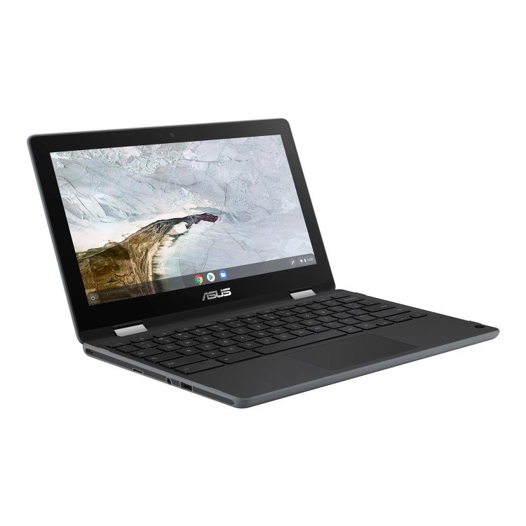 Asus Flip C214MA Celeron N4000 4GB 32GB eMMC 11.6 Inch Glossy Display Touchscreen Convertible Chromebook