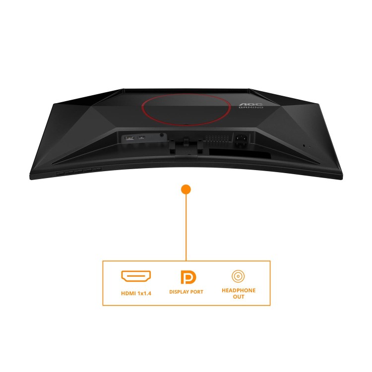 AOC G4 27" VA Full HD 180Hz 0.5ms Curved Gaming Monitor