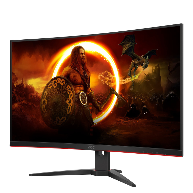 AOC C32G2ZE 31.5" VA Full HD 240Hz 0.5ms Curved Gaming Monitor