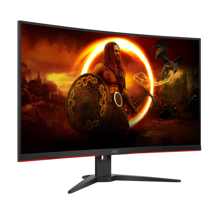 AOC C32G2ZE 31.5" VA Full HD 240Hz 0.5ms Curved Gaming Monitor