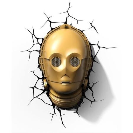 Star Wars 3D Deco Wall Light - C-3PO