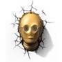 Star Wars 3D Deco Wall Light - C-3PO
