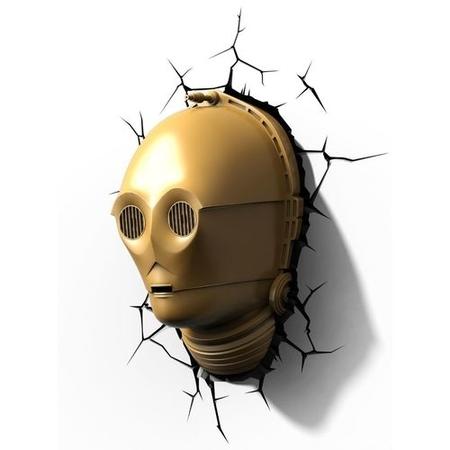 Star Wars 3D Deco Wall Light - C-3PO