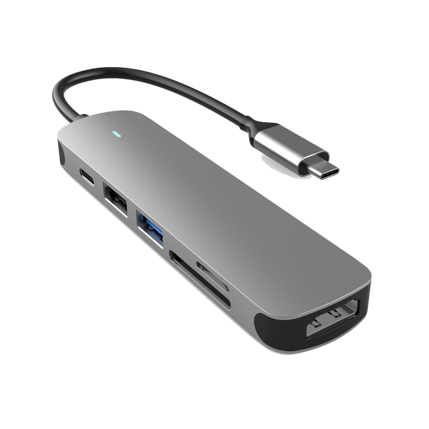 C605A USB Type C 6 1 Hub Docking Station